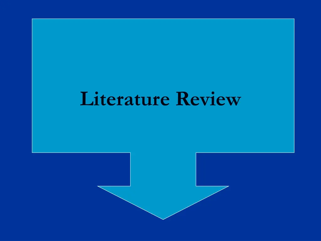 literature review