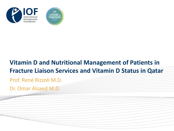 vitamin d and nutritional management of patients