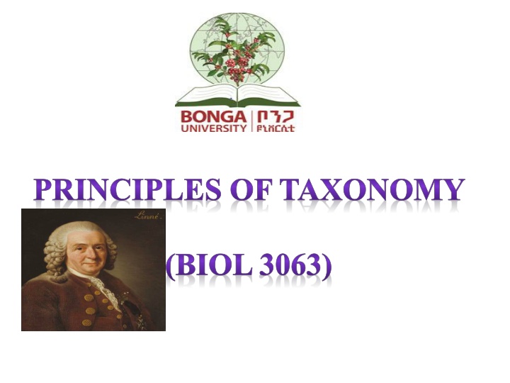 principles of taxonomy