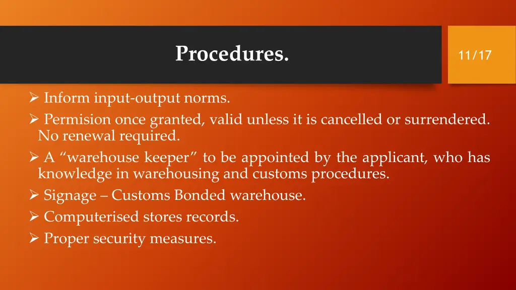 procedures 2