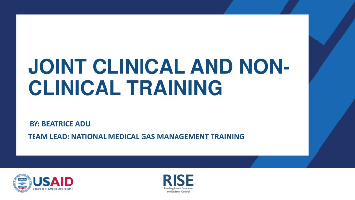 joint clinical and non clinical training