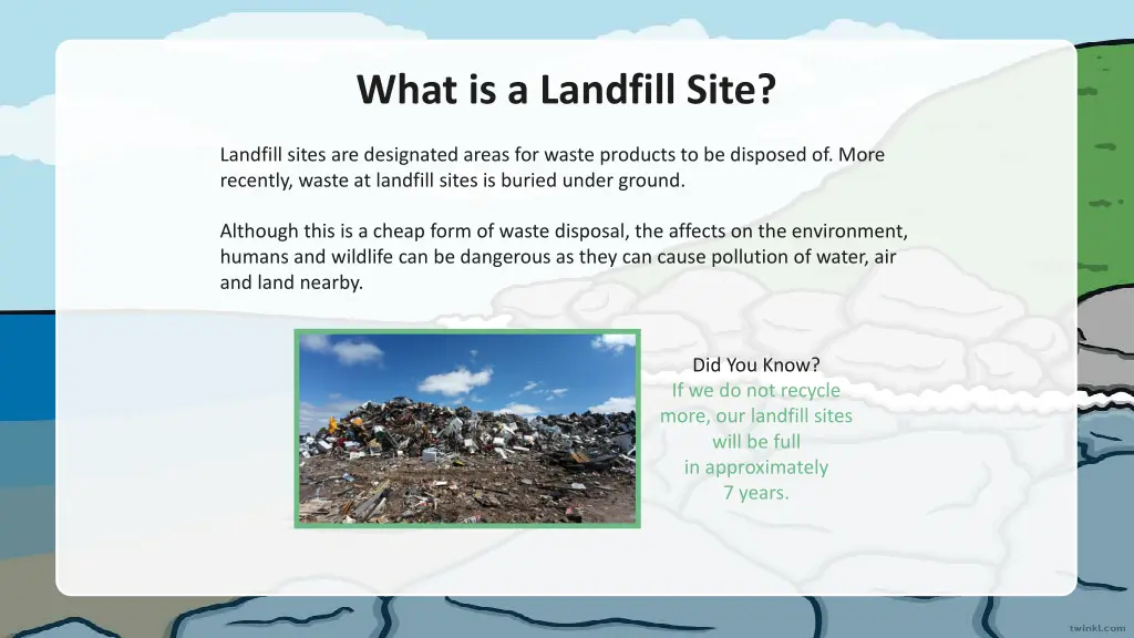 what is a landfill site