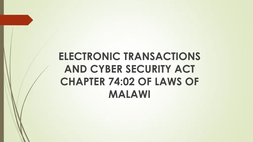 electronic transactions and cyber security