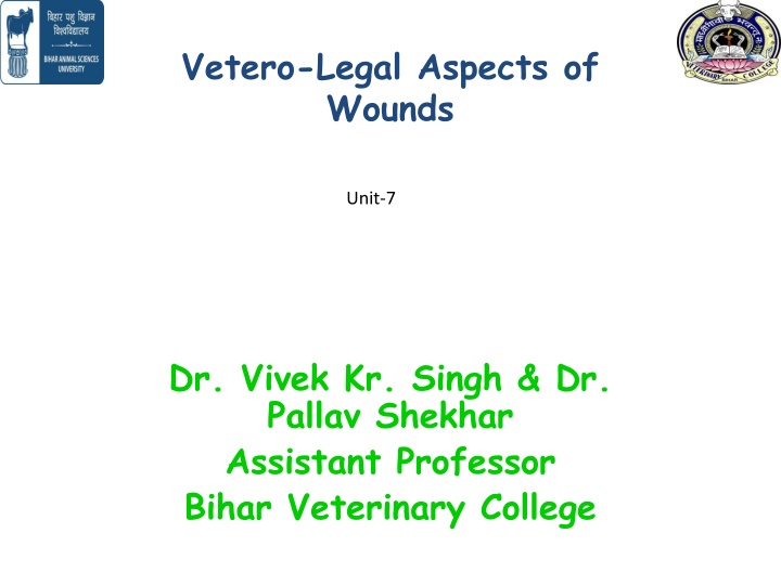 vetero legal aspects of wounds