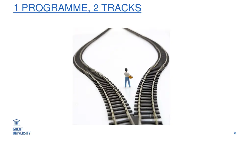 1 programme 2 tracks