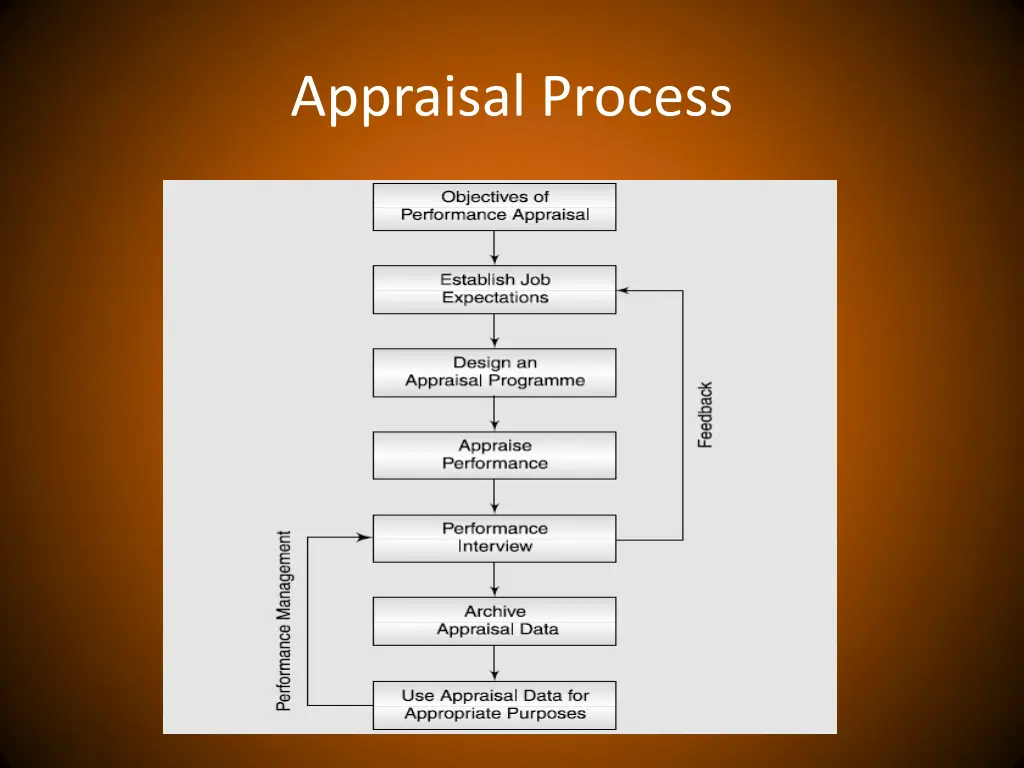 appraisal process