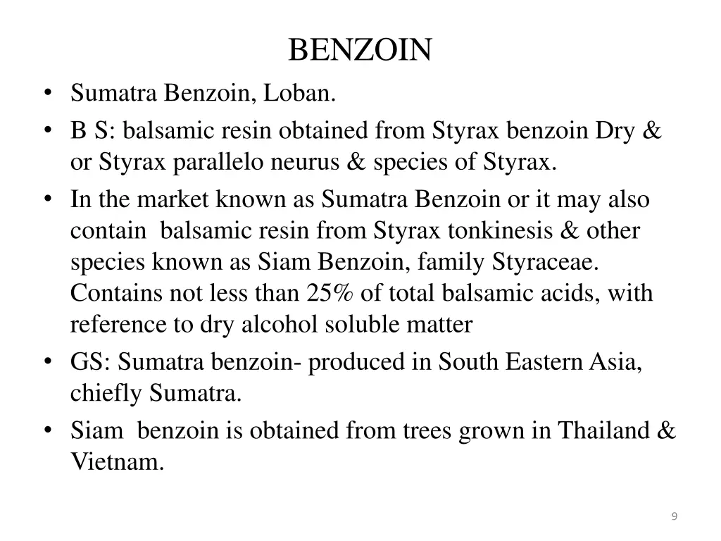 benzoin