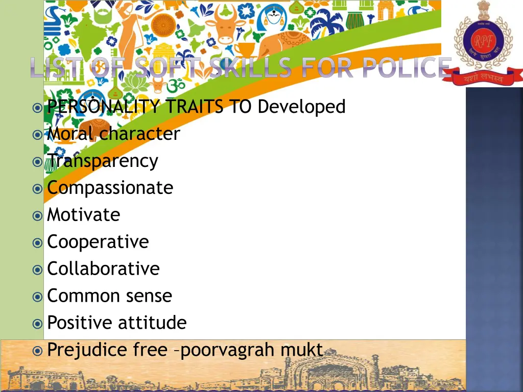 list of soft skills for police 1