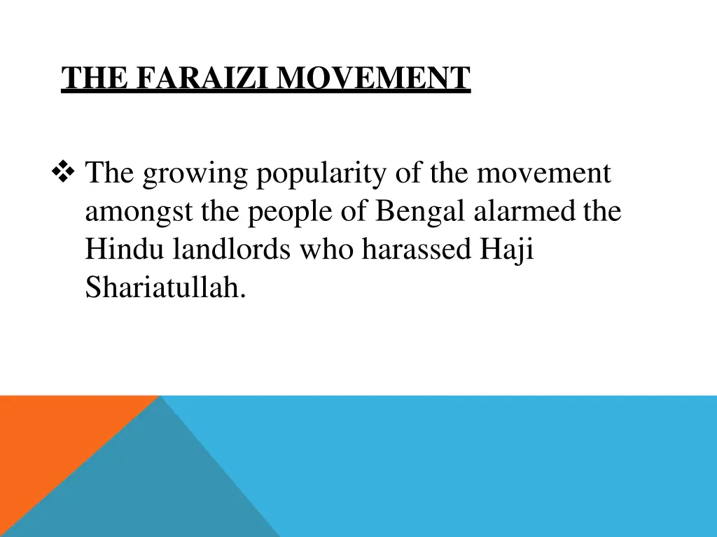 the faraizi movement 2