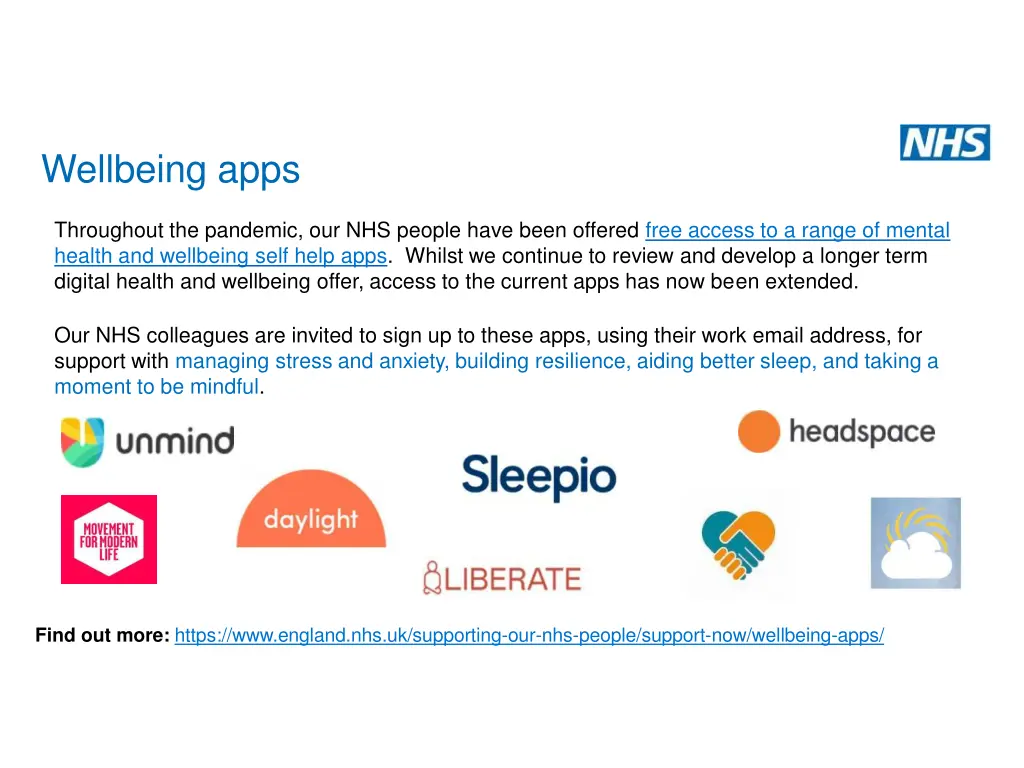 wellbeing apps