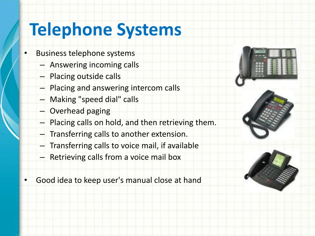 telephone systems