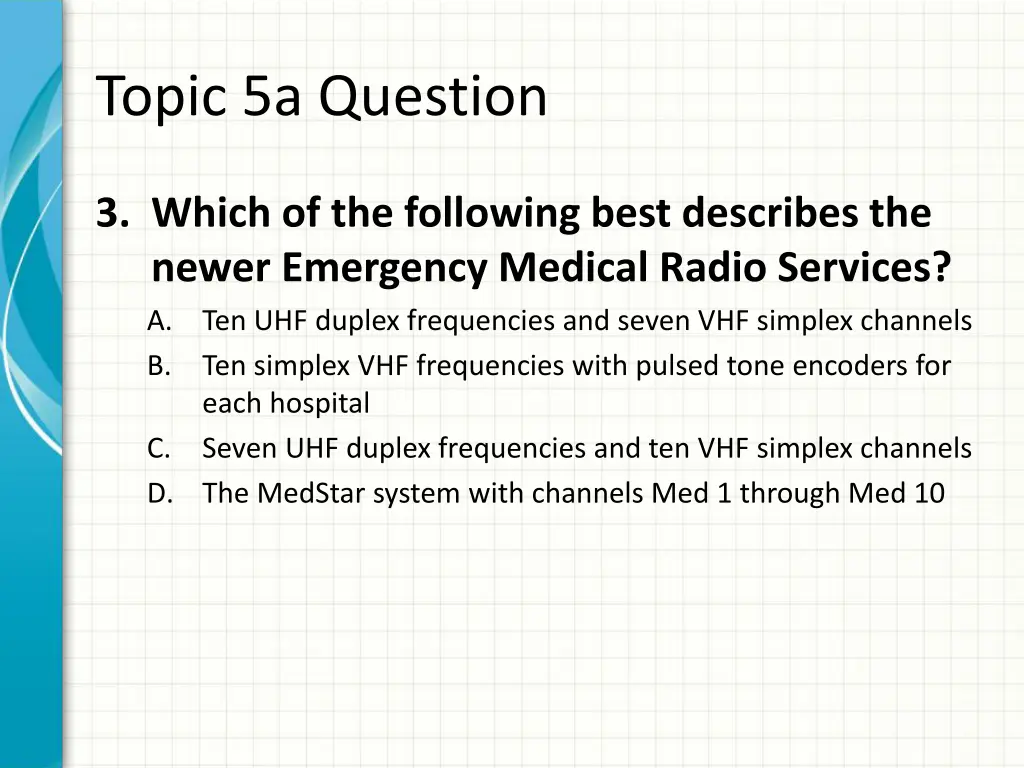 topic 5a question 2