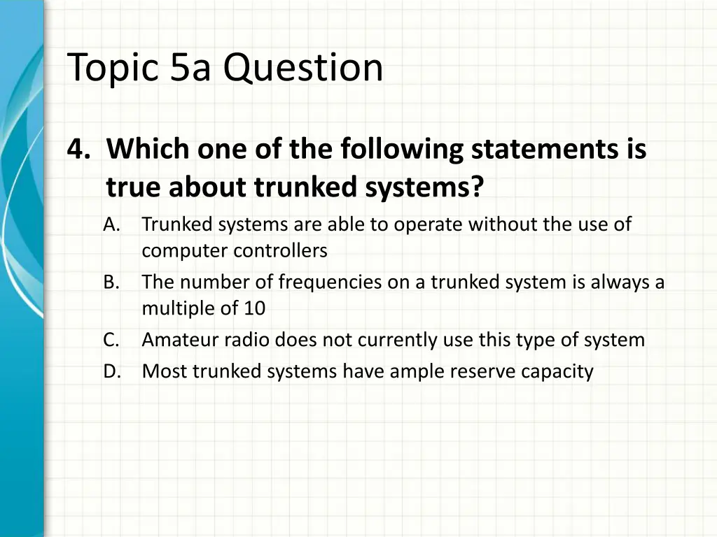 topic 5a question 3