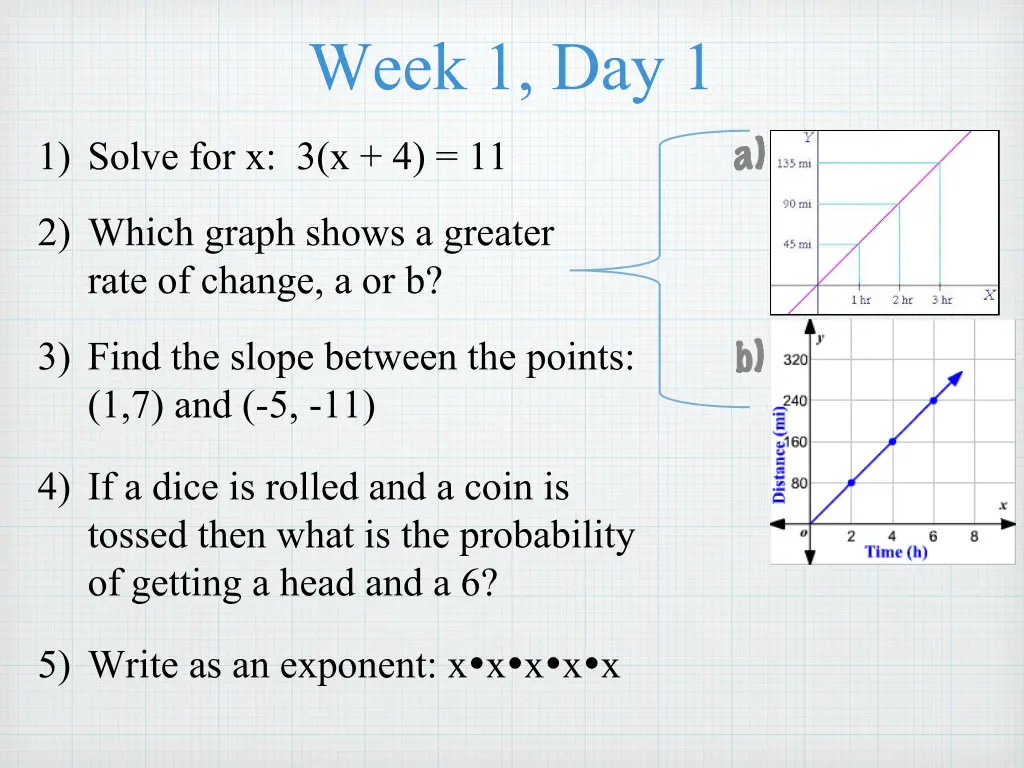 week 1 day 1