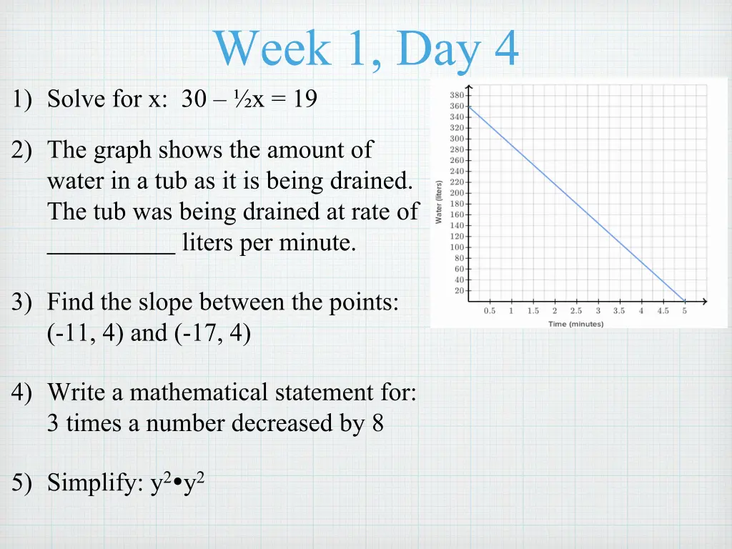 week 1 day 4