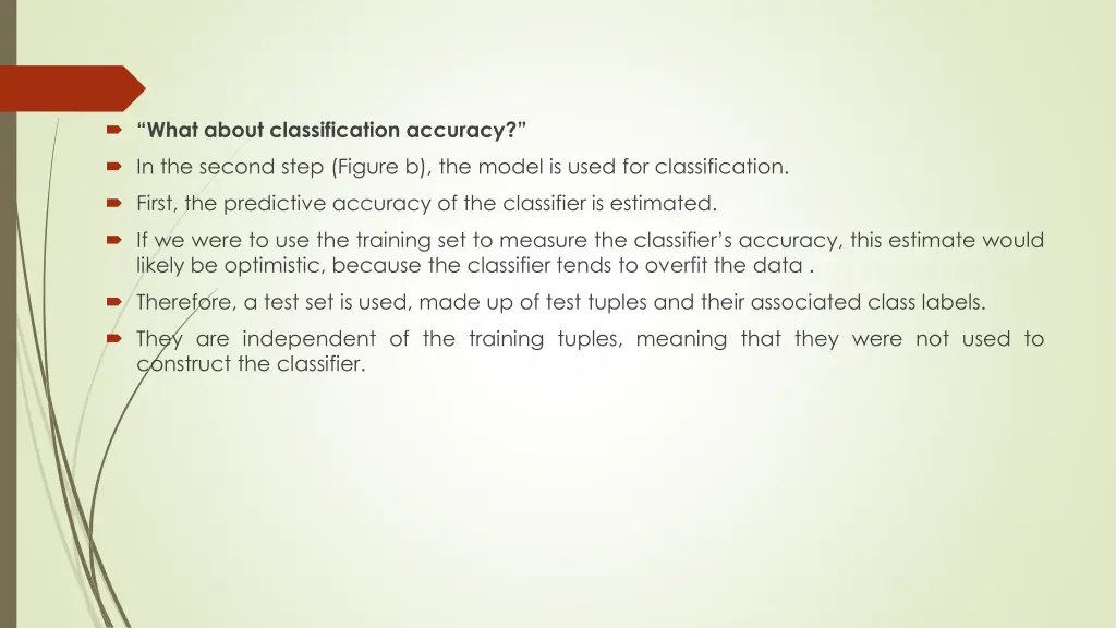 what about classification accuracy