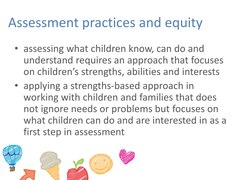 assessment practices and equity