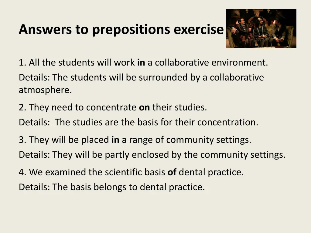 answers to prepositions exercise