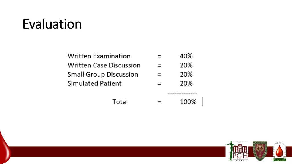 evaluation evaluation