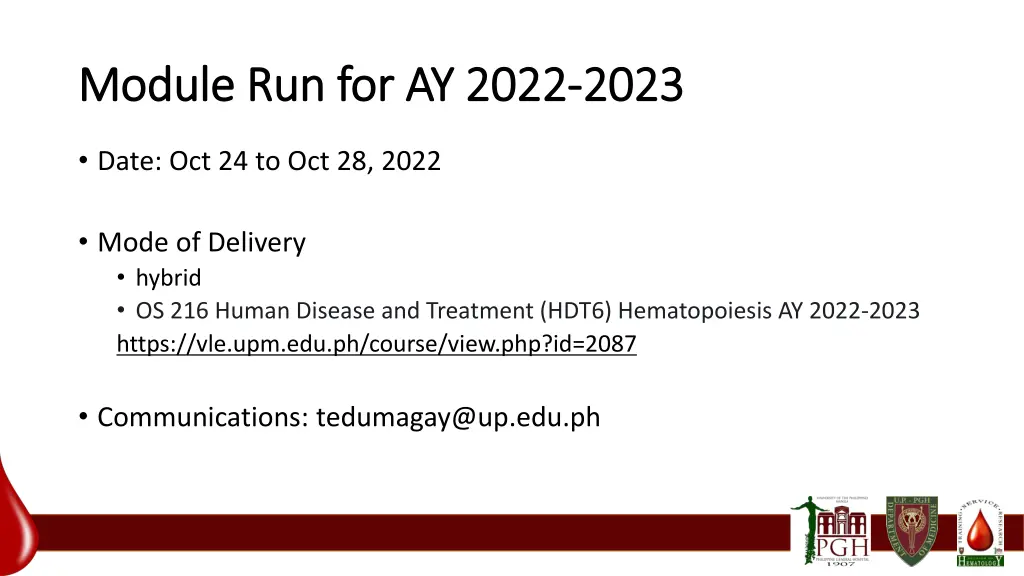 module run for ay 2022 module run for ay 2022 2023