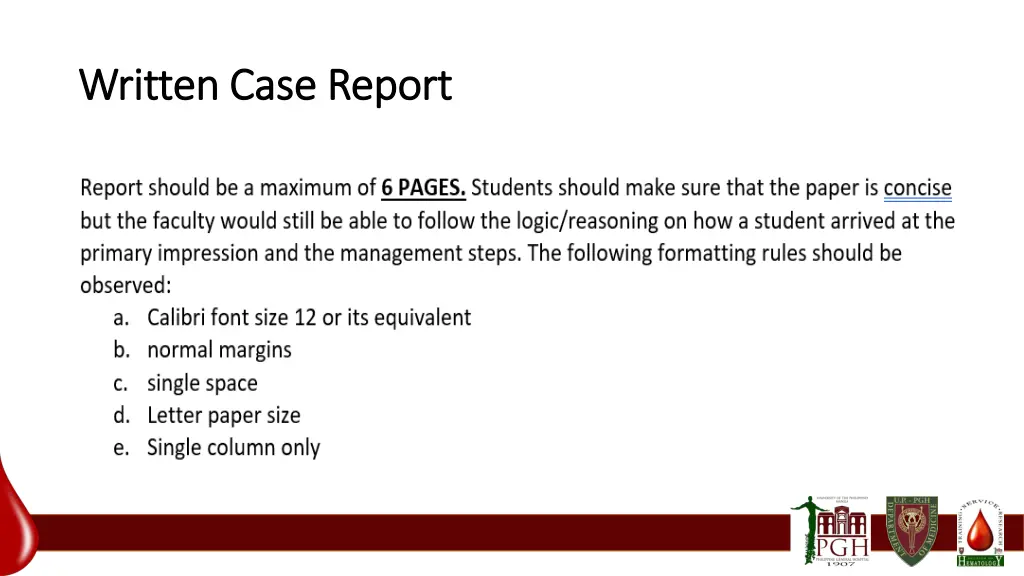 written case report written case report 2