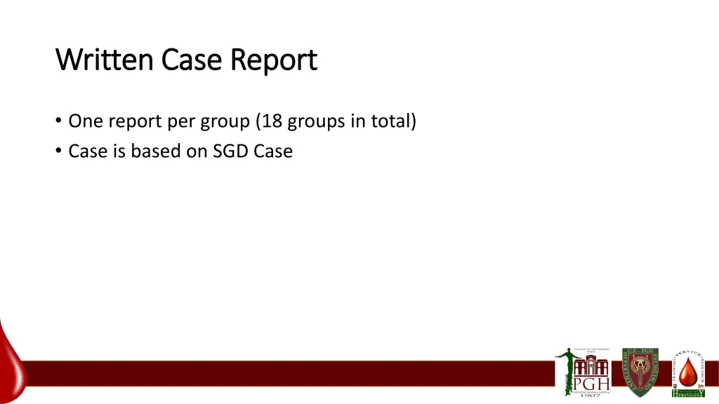 written case report written case report