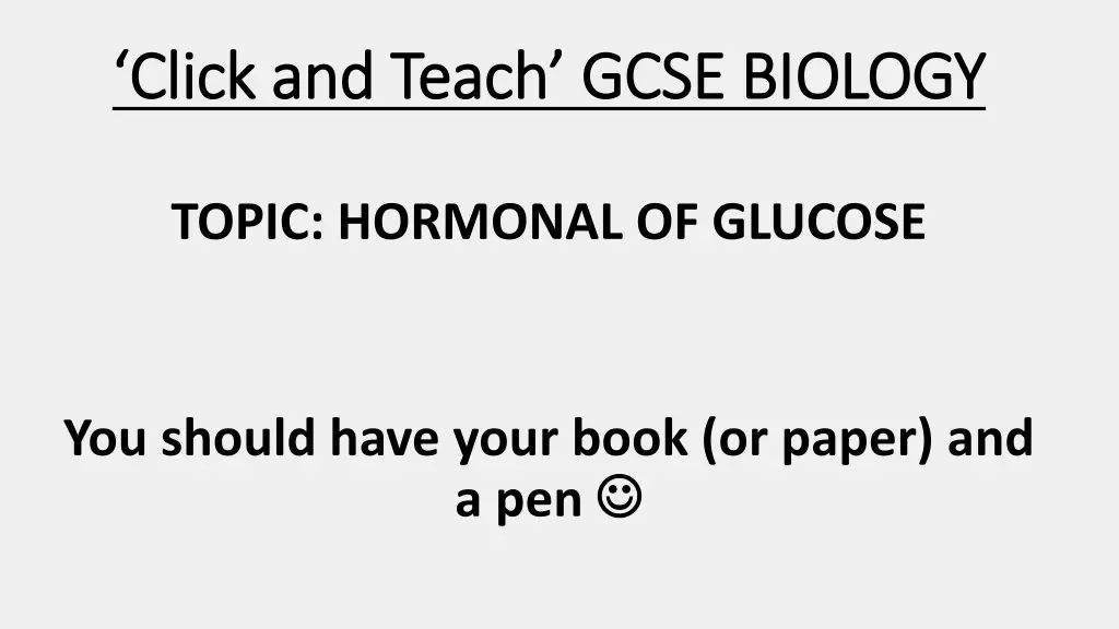 click and teach gcse biology click and teach gcse 1