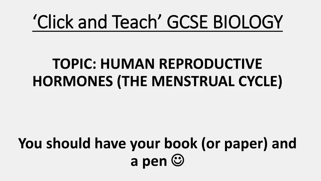 click and teach gcse biology click and teach gcse 2