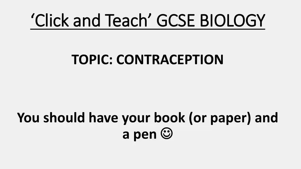 click and teach gcse biology click and teach gcse 3