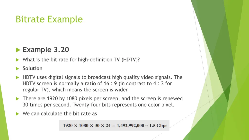 bitrate example 1