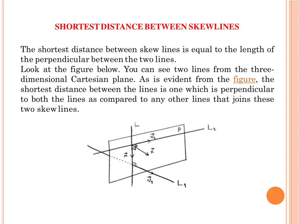 shortestdistancebetweenskewlines