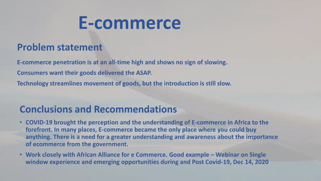 e commerce