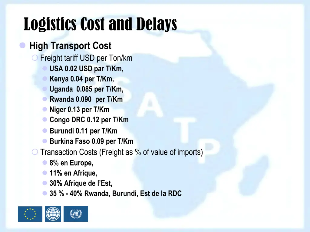 logistics cost and delays 1