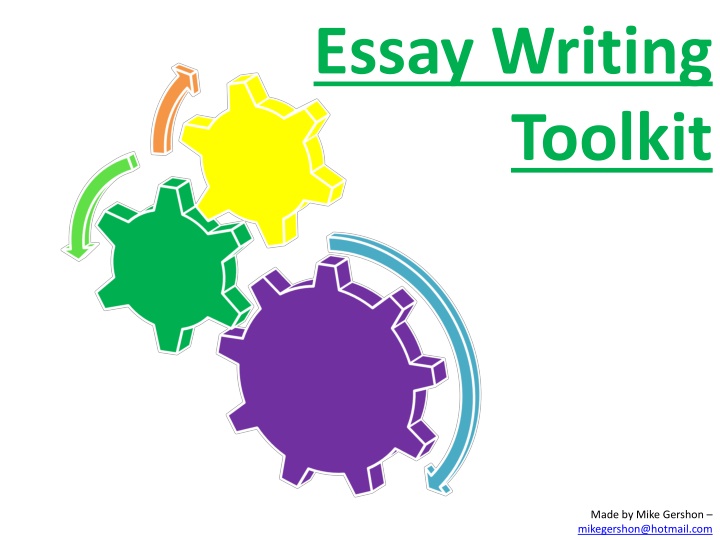 essay writing toolkit