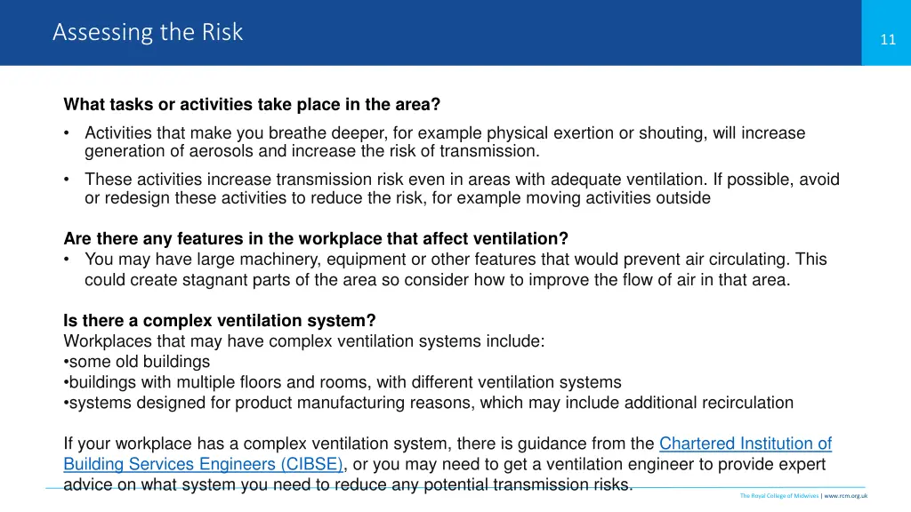 assessing the risk 1