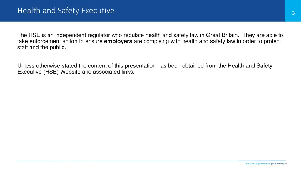 health and safety executive