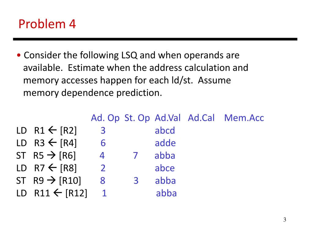 problem 4