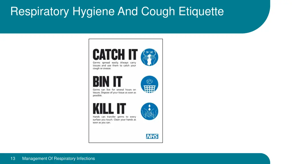 respiratory hygiene and cough etiquette