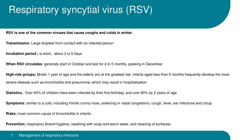 respiratory syncytial virus rsv