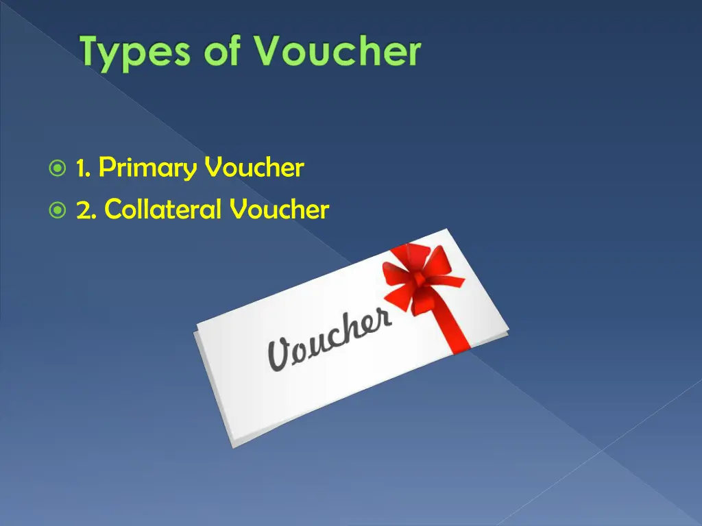 types of voucher