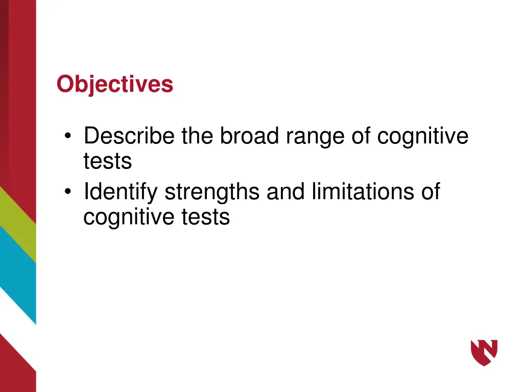 objectives