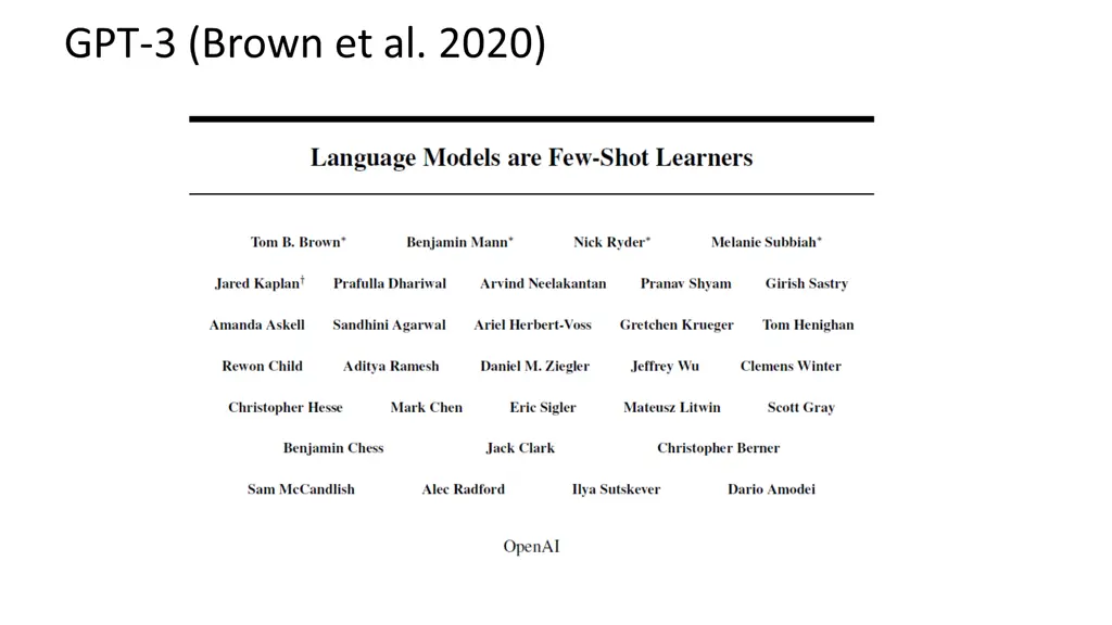 gpt 3 brown et al 2020