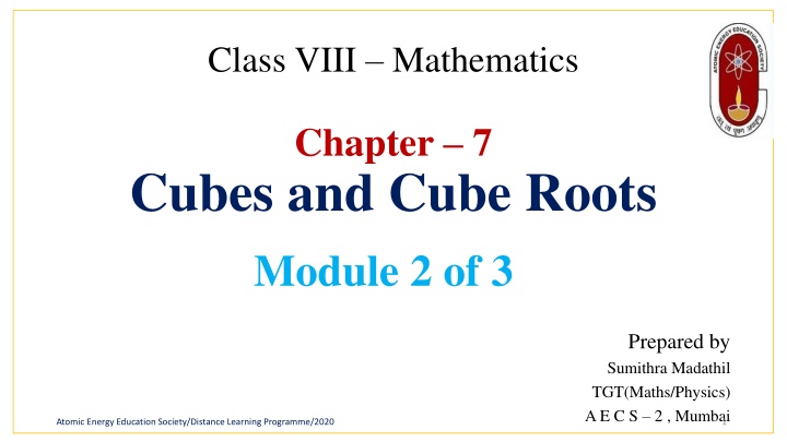 class viii mathematics