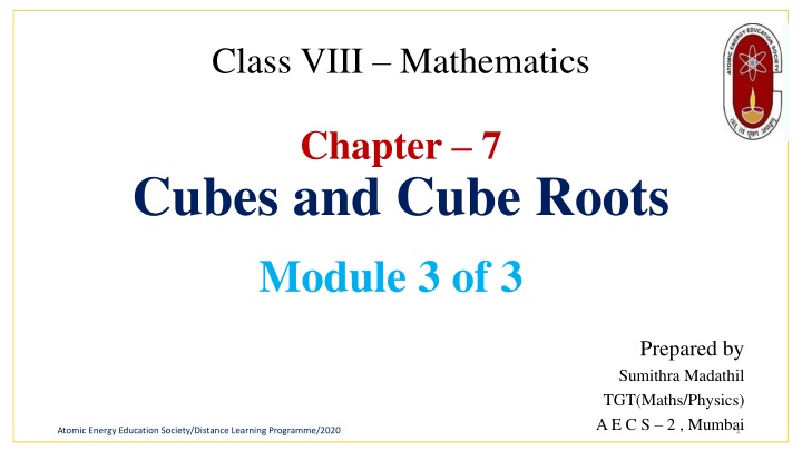 class viii mathematics