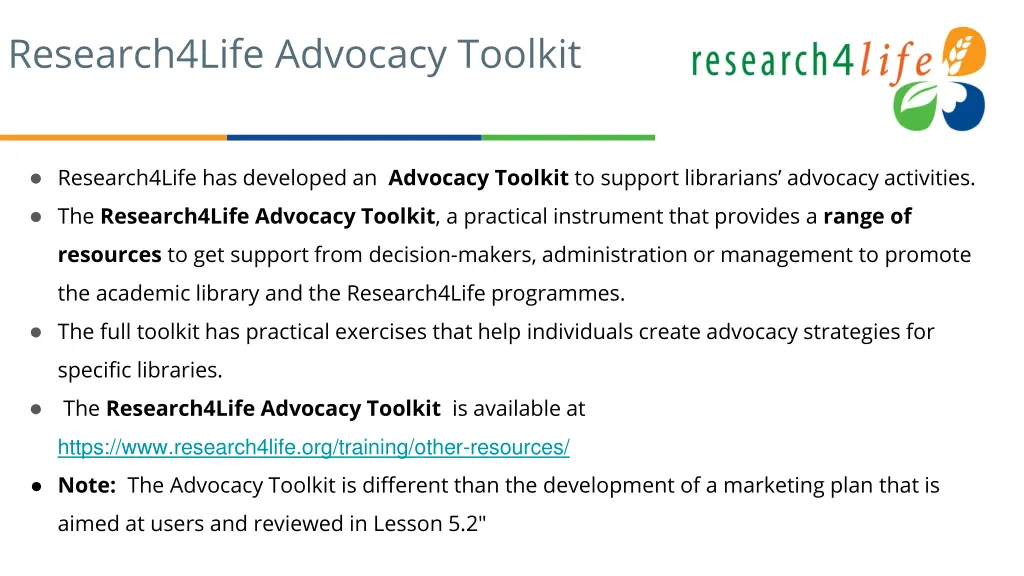 research4life advocacy toolkit