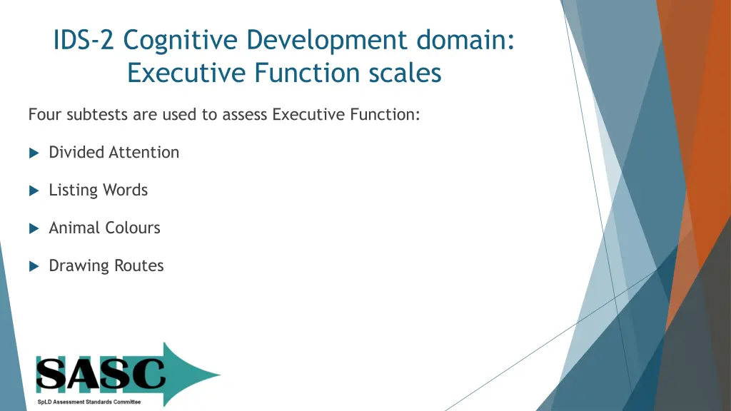 ids 2 cognitive development domain executive