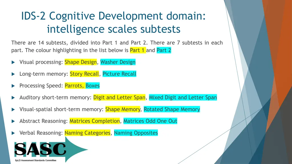 ids 2 cognitive development domain intelligence 1