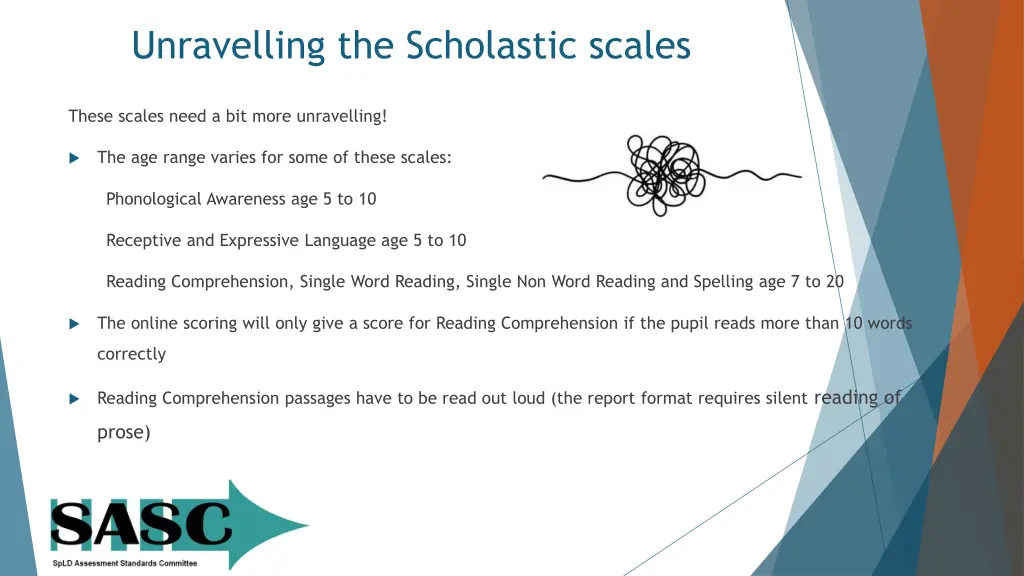 unravelling the scholastic scales