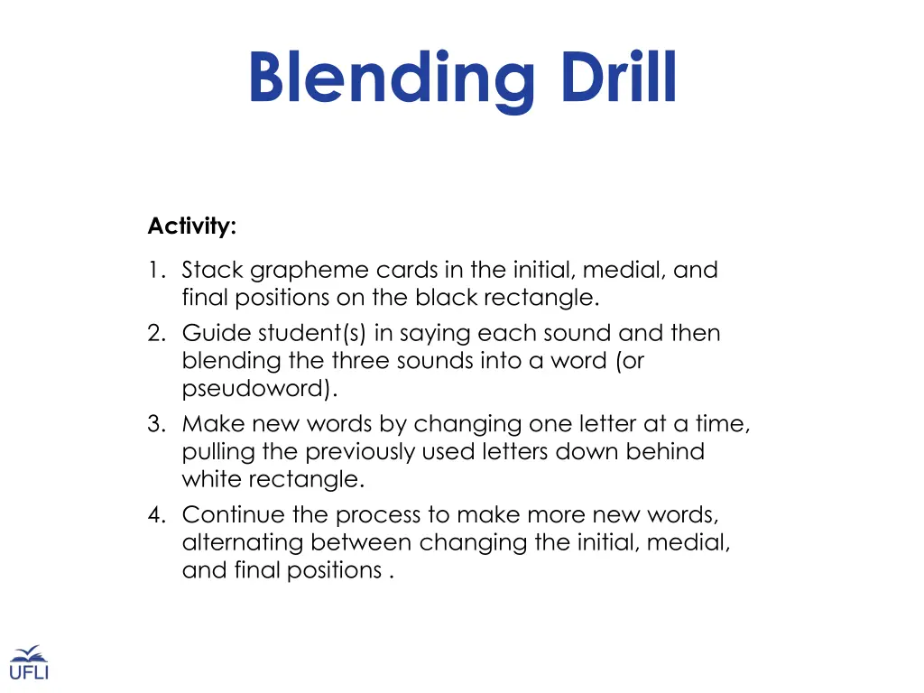 blending drill 1