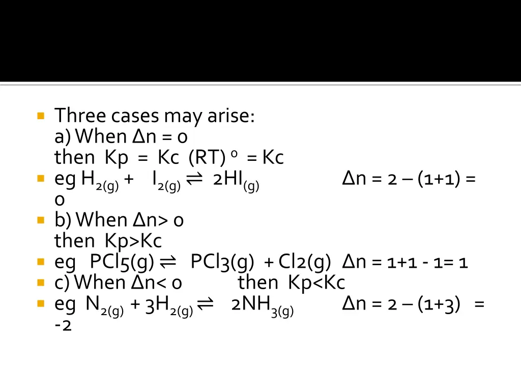 three cases may arise a when n 0 then